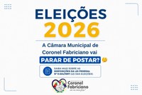 o que pode ser publicado na Câmara de Verolandia durante o período eleitoral